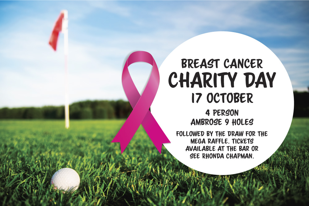 Breast Cancer Charity Day Sunday 16 October 2022